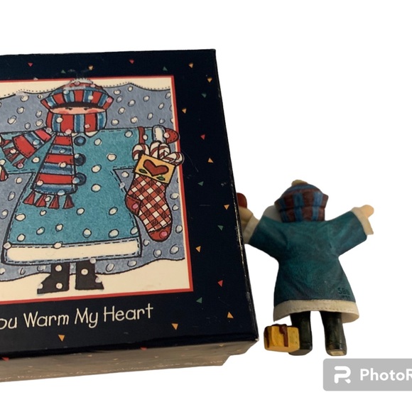 Box Buddies “You Warm My Heart” Lang and Wise Figurine by Sherri Buck - Picture 4 of 5